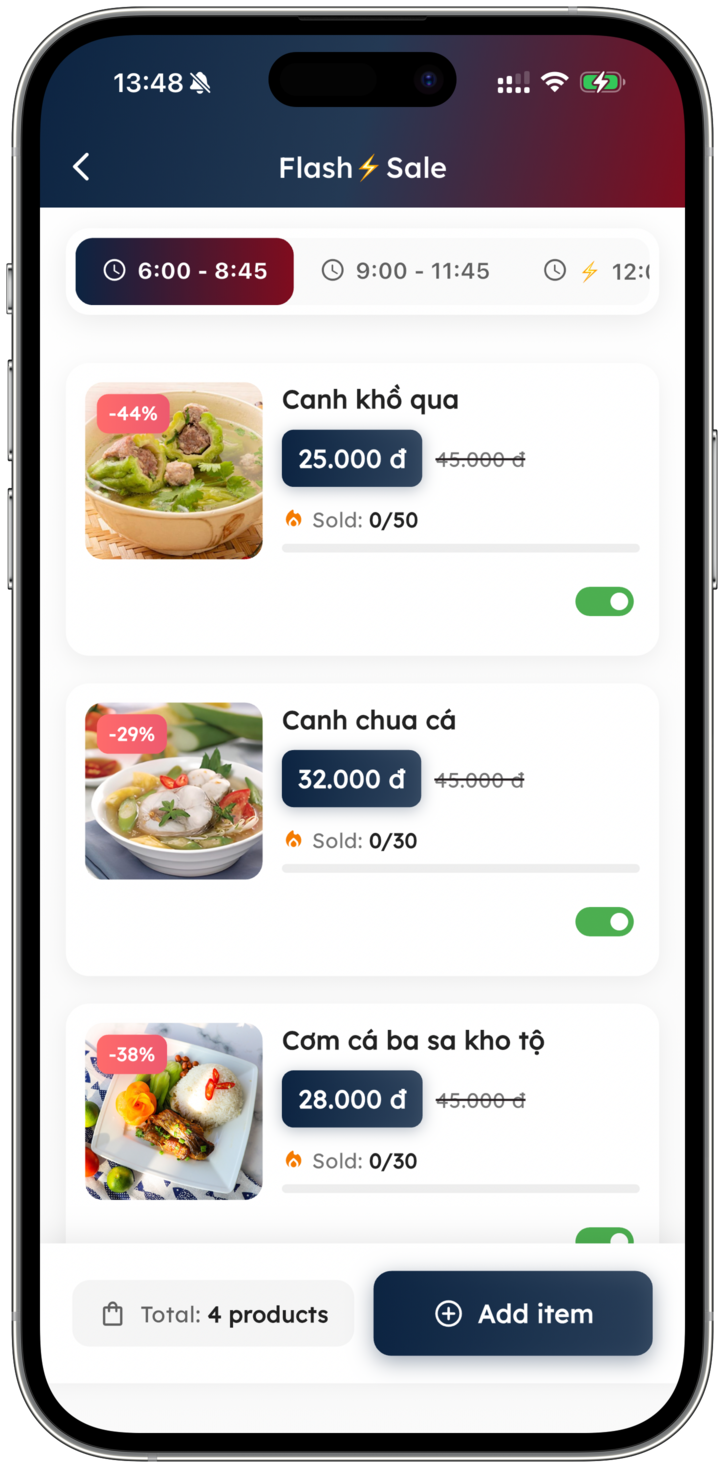 Merchant App Screenshot