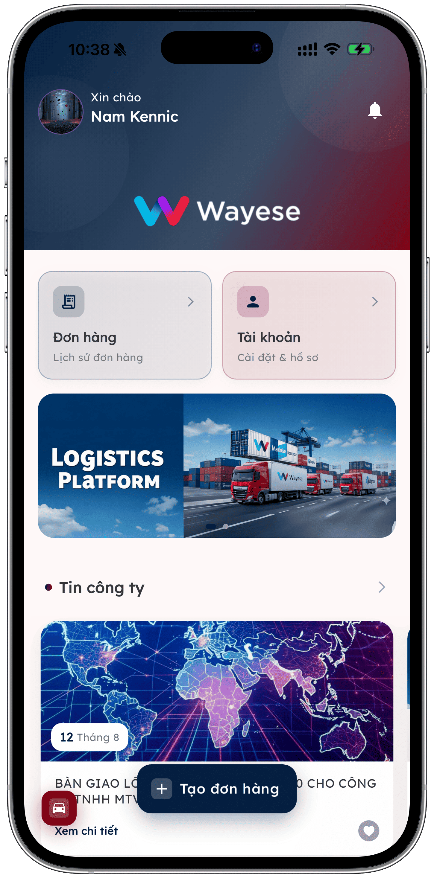 App screenshot